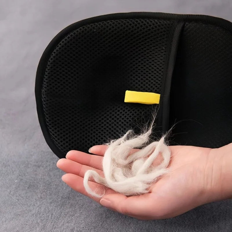 Reusable Double-Sided Pet Hair Removal Gloves – Lint & Fur Remover for Furniture, Carpets & Clothing