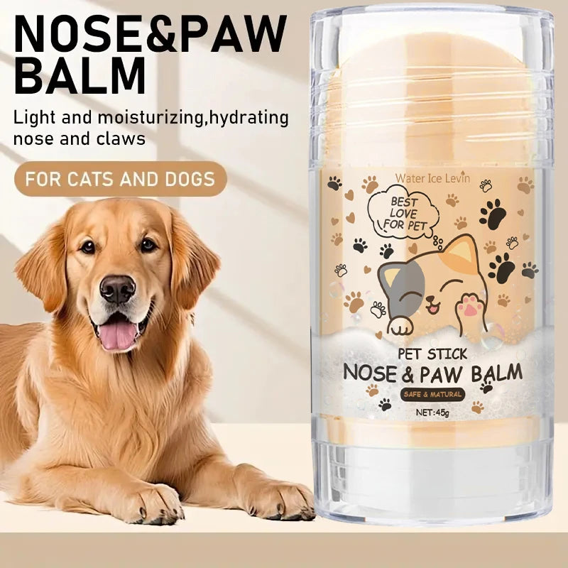 45g Dog Nose & Paw Balm – Moisturizing Paw Protector Cream for Dry, Cracked Paws and Noses